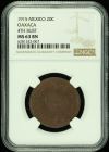 Oaxaca 20 Centavos 1915 Oaxaca NGC MS63BN 0119228