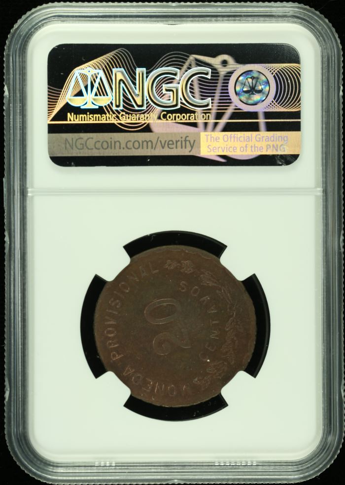 Oaxaca 20 Centavos 1915 Oaxaca NGC MS63BN 0119228Oaxaca 20 Centavos 1915 Oaxaca NGC MS63BN 0119228 - Image 2