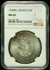Modern Silver & Minors 5 Peso 1948 Mo NGC MS66 0128057