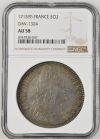 France Ecu 1713(9) NGC AU58 DAV-1324 0138574