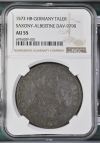 Germany Taler 1573 HB NGC AU55 DAV-9798 0139735