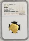 Colonial Gold 1715 Fleet (1715) 2 Escudos (1711-13) J NGC MS64 0141004