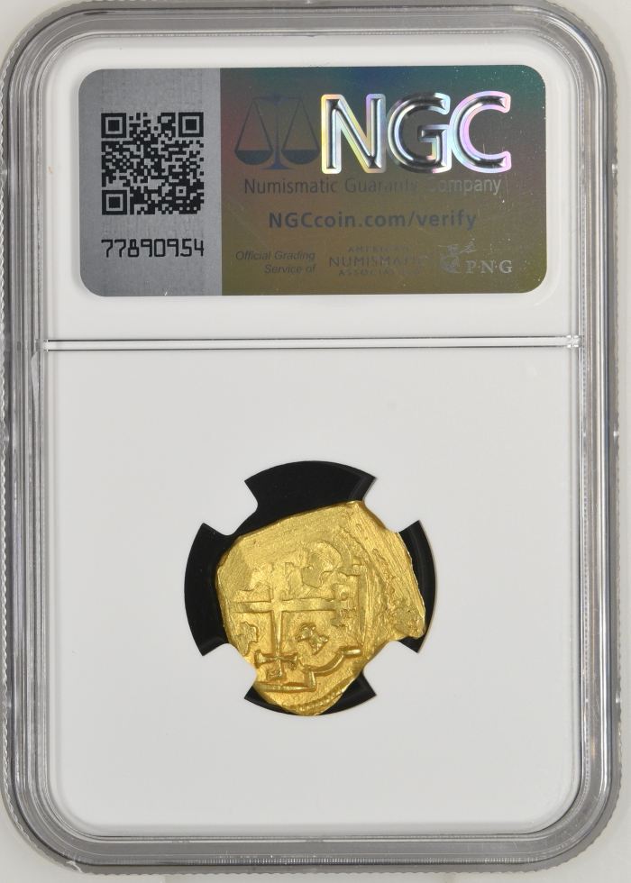 Colonial Gold 1715 Fleet (1715) 2 Escudos (1711-13) J NGC MS64 0141004Colonial Gold 1715 Fleet (1715) 2 Escudos (1711-13) J NGC MS64 0141004 - Image 2