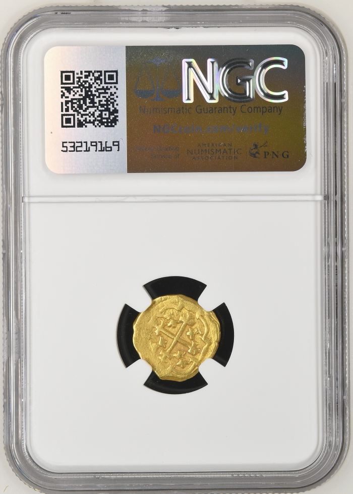 Colonial Gold 1715 Fleet (1715) Escudo (1711-13) Mo J NGC AU53 0141007Colonial Gold 1715 Fleet (1715) Escudo (1711-13) Mo J NGC AU53 0141007 - Image 2