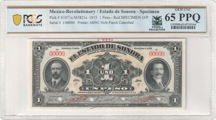 Revolutionary Currency 8 Piece Specimen Set 1915 Sonora M3819-M3826 PCGS f_35106Revolutionary Currency 8 Piece Specimen Set 1915 Sonora M3819-M3826 PCGS f_35106 - Image 5