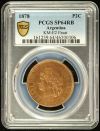 Argentina 2 Centavos 1878 Essai KM-E2 PCGS SP64RB 0140597