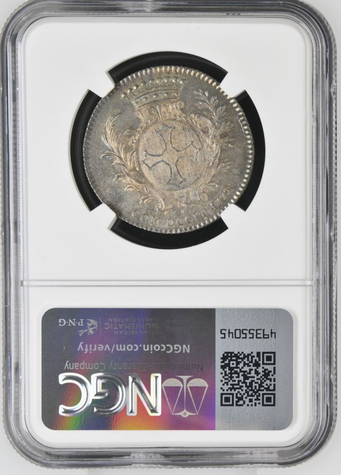 France Jeton 1779/7 F-10995 NGC MS63 0141592France Jeton 1779/7 F-10995 NGC MS63 0141592 - Image 2