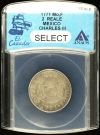 El Cazador (1784) 2 Reales 1771 Mo F ANACS Select 0141653