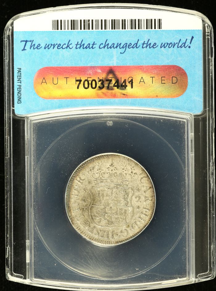 El Cazador (1784) 2 Reales 1769 Mo F ANACS Select 0141655El Cazador (1784) 2 Reales 1769 Mo F ANACS Select 0141655 - Image 2