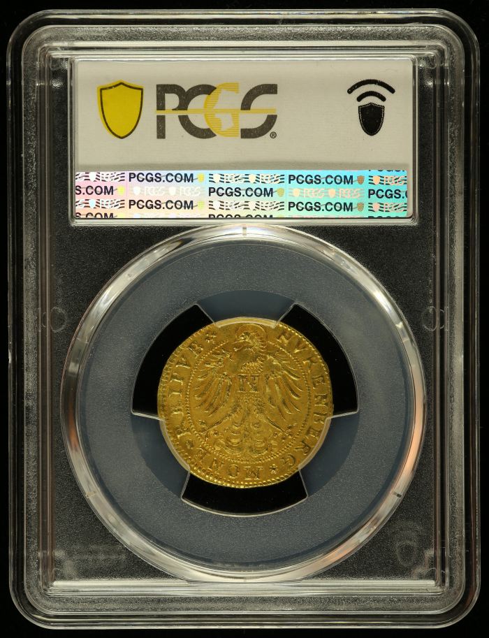 Germany Goldgulden 1613 Nurnberg PCGS MS61 KM-10 0143731Germany Goldgulden 1613 Nurnberg PCGS MS61 KM-10 0143731 - Image 2