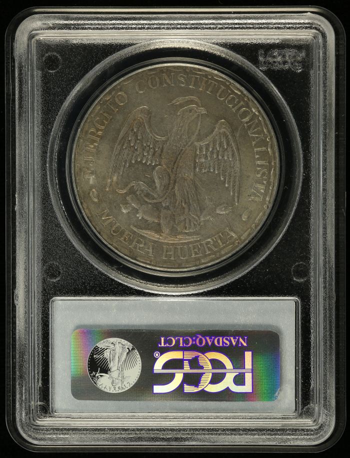 Durango Peso 1914 Durango KM-622 PCGS MS64 0146157Durango Peso 1914 Durango KM-622 PCGS MS64 0146157 - Image 2