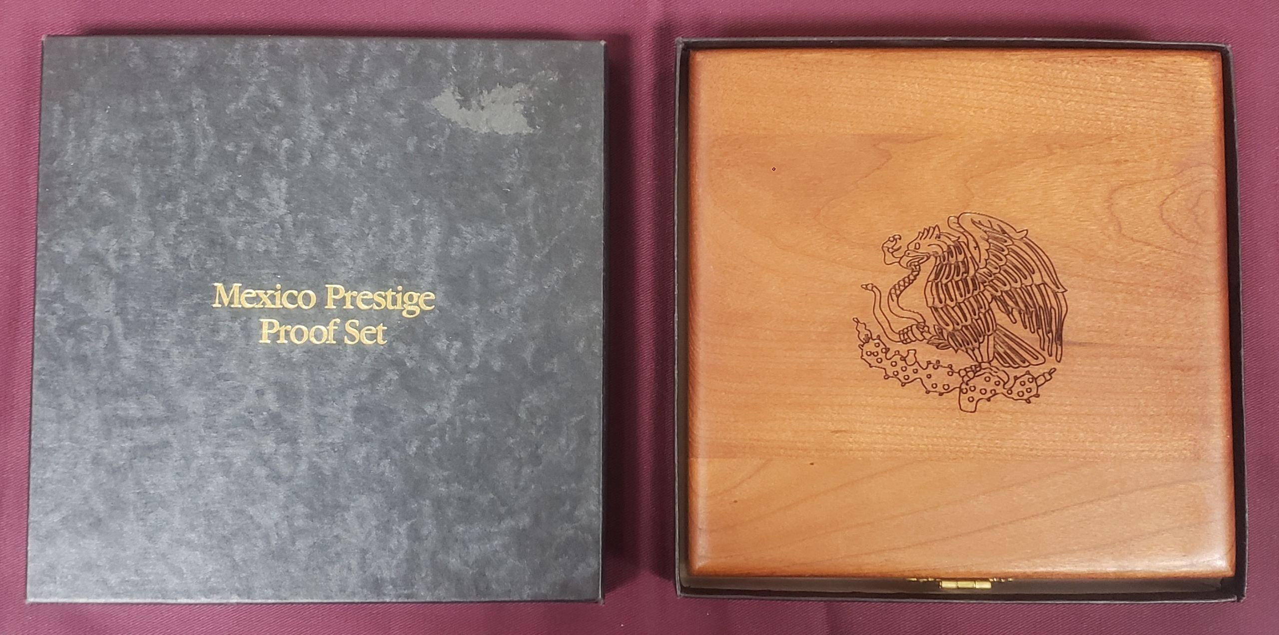 Modern Gold 4 Piece Gold Set with Box 1985/1986 Mo 0146558